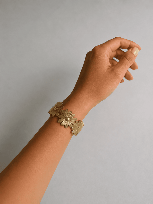 Big Floral Cuff