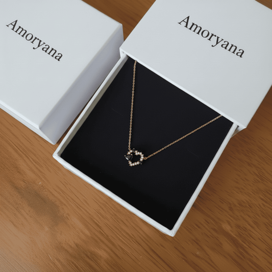 A jeweled necklace