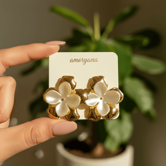 Golden Bloom Earrings