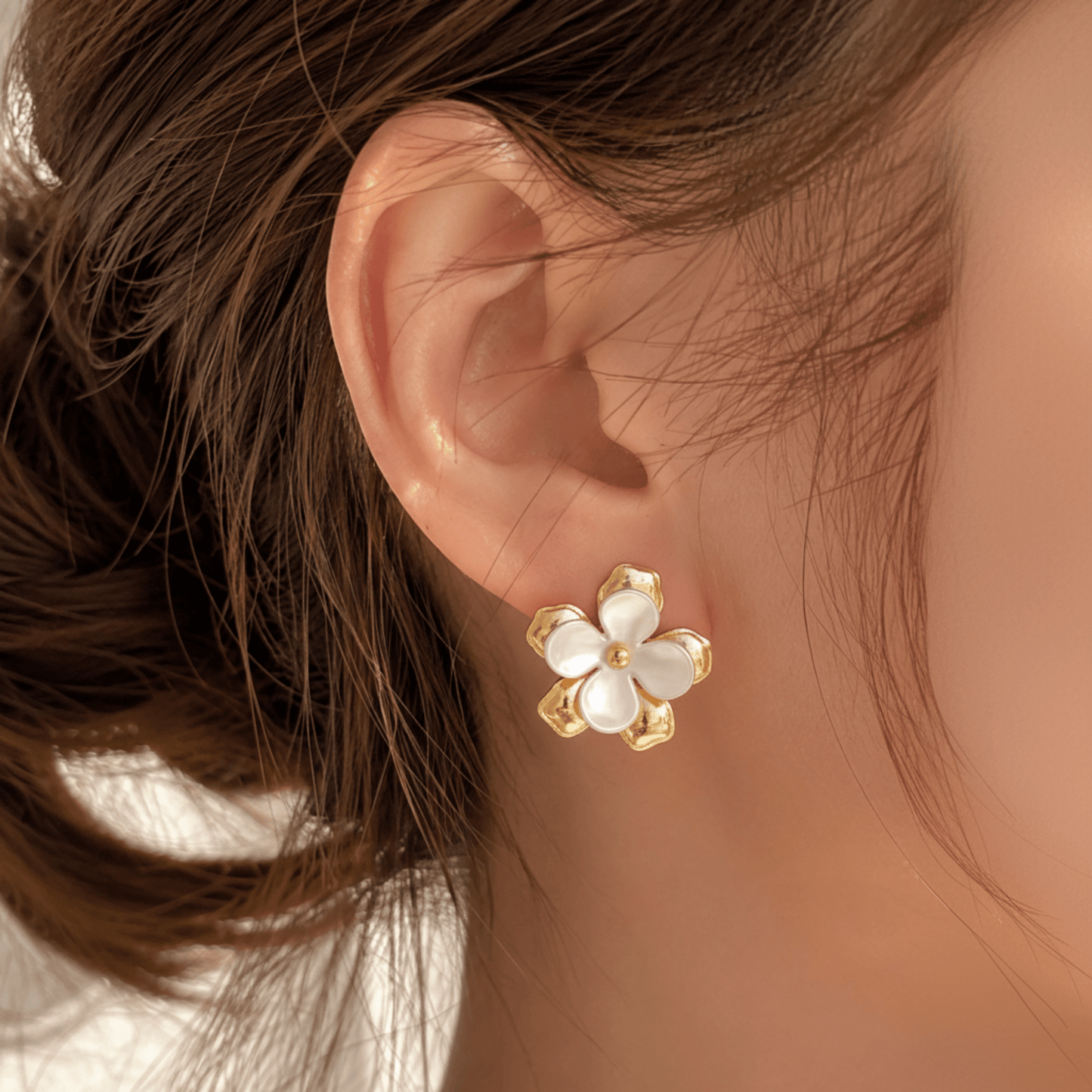 Golden Bloom Earrings